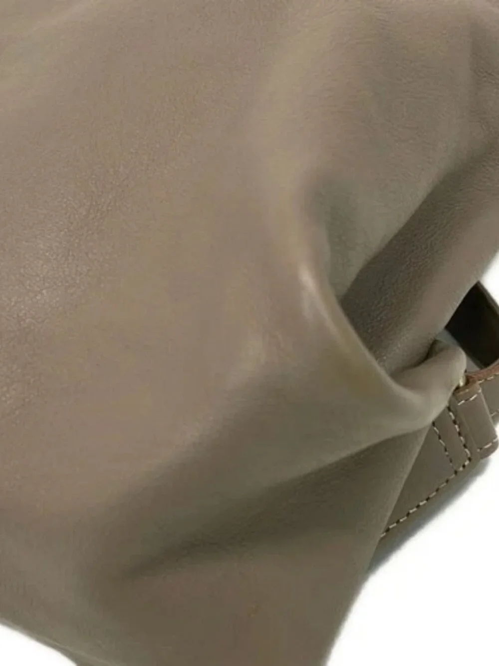 Dakota Beige Leather Backpack